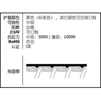 宁夏电厂用双扣不锈钢包金属软管 1"双扣平包管价格