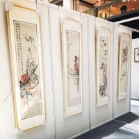 挂画展板书画展板出租