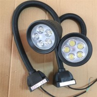 LED分散片照明灯 50D软管万向工作灯 LED机床工作灯 卤钨泡工作灯