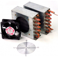 河南新乡冷凝器厂家批量出售优质高效的空调铜管冷凝器风冷冷凝器