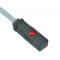 磁极检测传感器AH006-三线制-识别磁性可选-内置LED指示灯-IP67防护