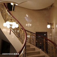 宁波简约欧式铜艺楼梯效果图太想家里也安装