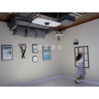 网红小屋系列倾斜颠倒屋