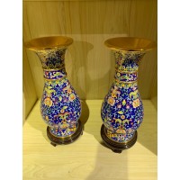 景泰蓝工厂 景泰蓝工艺品 景泰蓝厂家 景泰蓝家具 景泰蓝工艺 高温烧制而成_图片