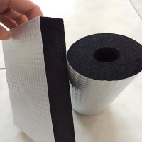 贴铝箔锡箔橡塑保温棉价格低生产厂家廊坊裕勤节能科技有限公司