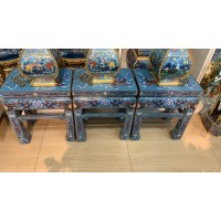 景泰蓝工厂 景泰蓝工艺品 景泰蓝厂家 景泰蓝花瓶 紫铜胎工艺 高温烧制而成_图片