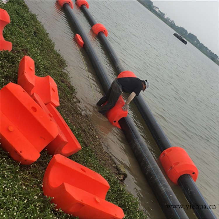 内河清淤抽泥管线浮漂 4寸电缆浮体