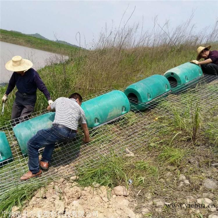 浮渣拦截浮桶 拦污塑料排 河道拦水葫芦浮筒